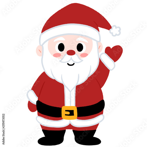 Schilderij op canvas Santa clause Christmas