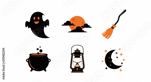 Halloween Icons Set
