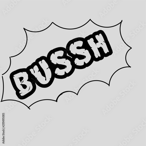 Comic book sound effect 