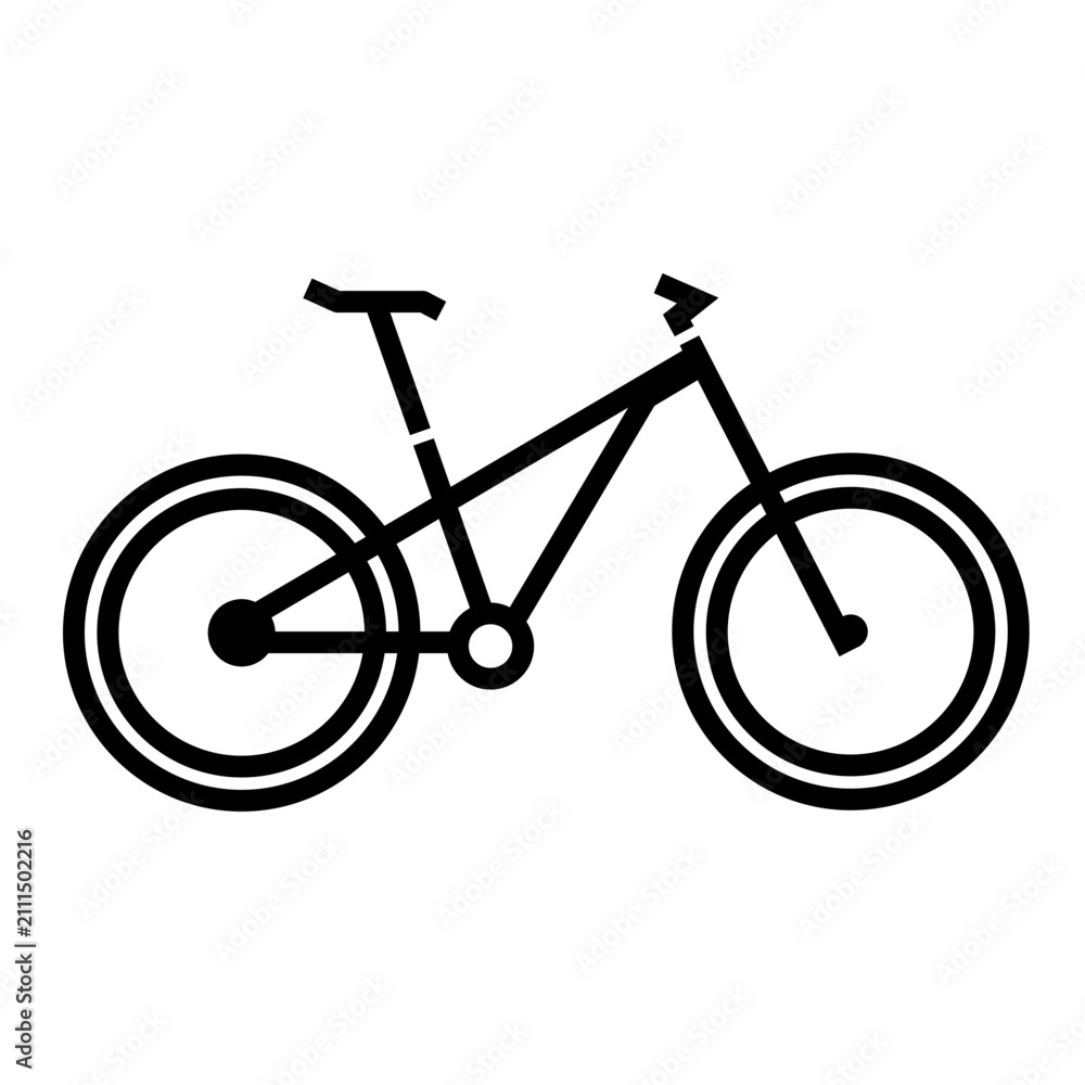 Fototapeta premium Mountain bike