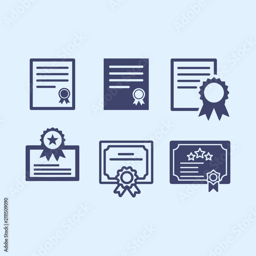 Certificate art modern style trendy design beauteous vector background