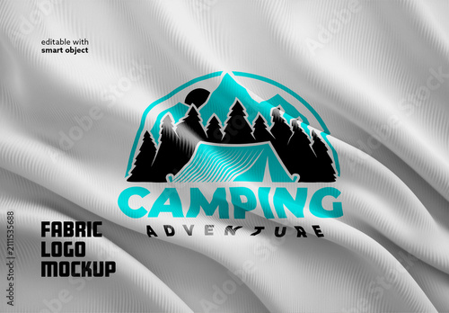 Fabric Logo Mockup