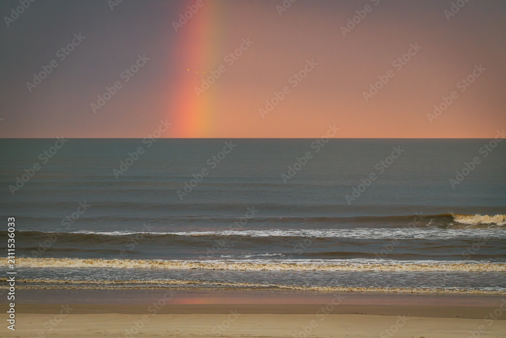 Obraz premium rainbow over the Atlantic