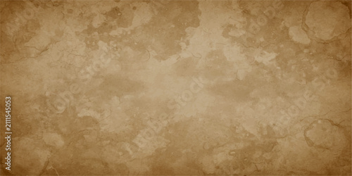 Obraz na płótnie A vintage, textured parchment paper background, stained and aged with an antique, rustic, and sepia tone, evoking a sense of history and a story waiting to be told