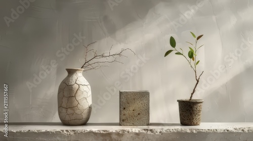 decoration vase plant