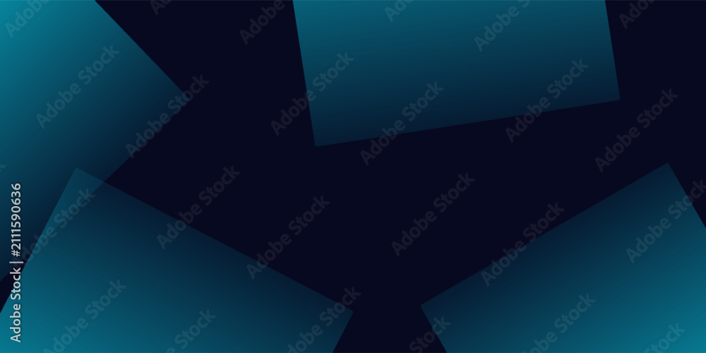 Obraz premium Blue abstract gradient shapes background. Vector illustration