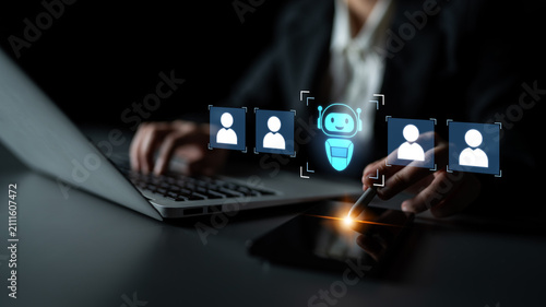 Foto AI is selected to replace human employees, illustrating automation and workforce