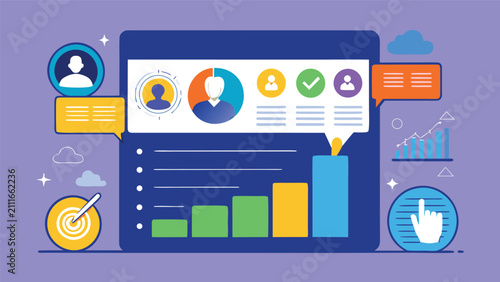 Professional business dashboard and strategic planning infographic with dashboard business strategy planning analysis management performance corporate marketing professional productivity