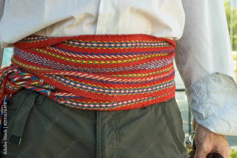 Obraz premium Front Waist View Of Ceinture Fléchée