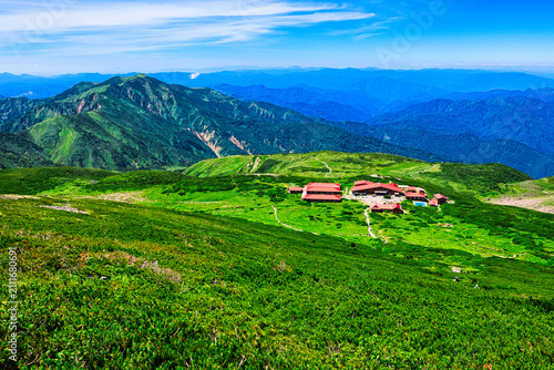 日本百名山の白山の室堂