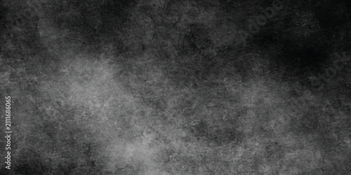 wall texture rough background black concrete grunge smoke dark fog wallpaper . color illustration backdrop design .	
