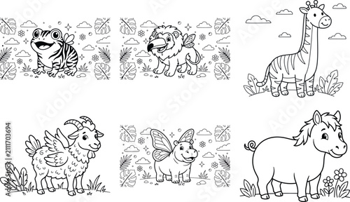 Cute holidaythemed underwater and animal coloring pages for kids fun activities