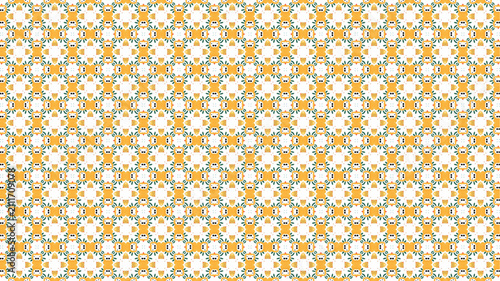 Geometric seamless pattern vector for fashion and textile.