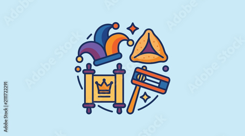 Iconic symbols of medieval justice and royal entertainment