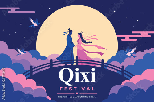 Qixi festival the chinese valentines day
