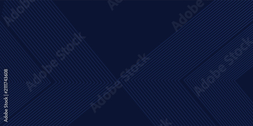 Symmetrical Chevron Lines Gradient Background in Dark Navy Blue with Subtle Light Blue Tones Creating a Sophisticated and Modern Geometric Pattern