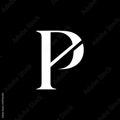 P Letter Logo Icon Vector Design