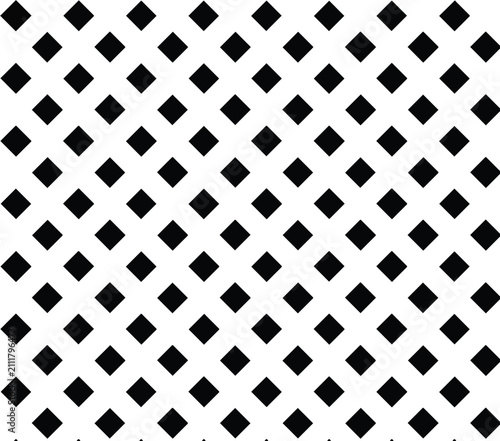 Diagonal square pattern seamless black and white geometric design for modern projects