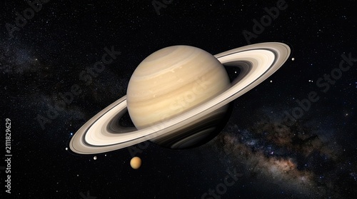 planet in space