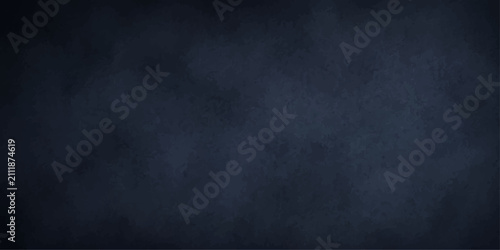 Foto Dark Blue Grunge Texture Background with Rough Aged Wall Surface, Vintage Black