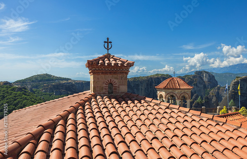 Varlaam Monastery. A rock complex in Greece