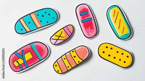 Sticker Design of Band Aid