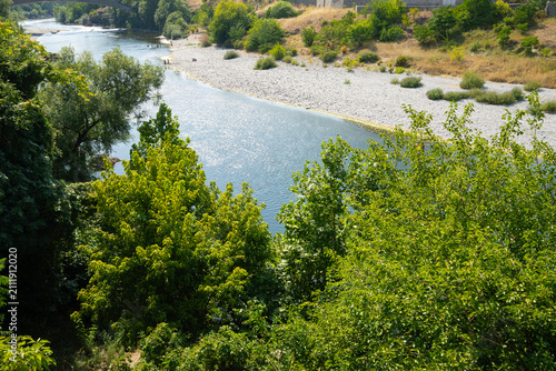 Fotografie Moraca river in Podgorica, Montenegro