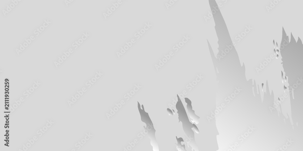 Fototapeta premium Gray Grunge Brush Stroke Abstract Background with Textured Effect