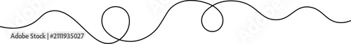 Continuous line drawing with loops
