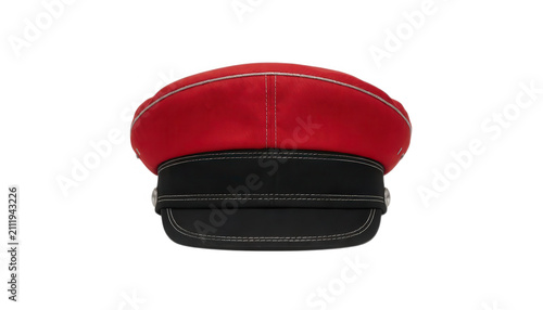 Red Military Cap Transparent Background