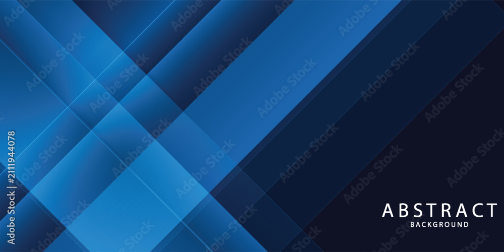Obraz premium Dark blue modern business abstract background. Vector illustration design for presentation, banner, cover, web, flyer, card, poster, wallpaper, texture, slide, magazine, and powerpoint