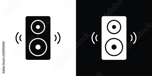 Konstfotografi Soundbox icon for banner designs