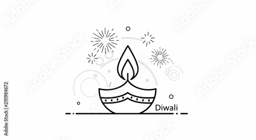 Foto Illustration of a glowing lightbulb with creative sparkles.