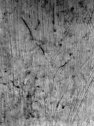 Canvas Print Weathered and scratched surface displays a rough, textured finish