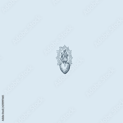 THESE HIGH QUALITY SACRED HEART JESUS VECTOR FOR USING VARIOUS TYPES OF DESIGN WORKS LIKE T-SHIRT, LOGO, TATTOO AND HOME WALL DESIGN