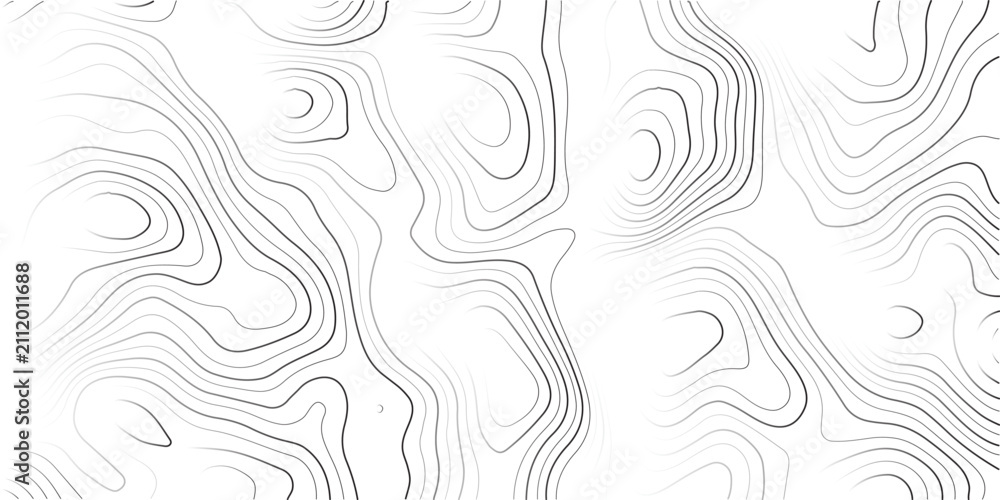 Fototapeta premium Abstract topographic map lines design for creative projects and presentations