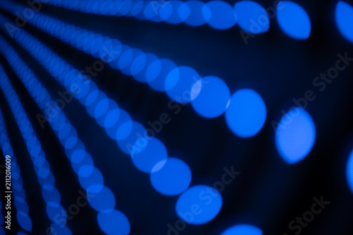 Abstract blue and pink background with a bokeh effect. Blurred mosaic gradient fluid texture design