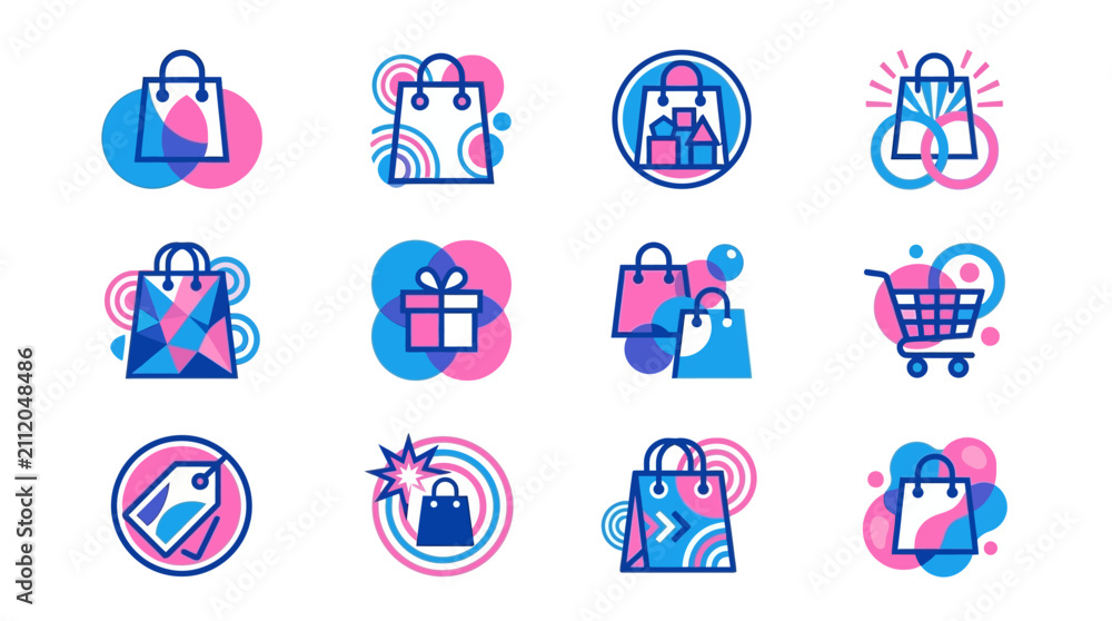 Fototapeta premium Diverse group of people in colorful vector illustrations.