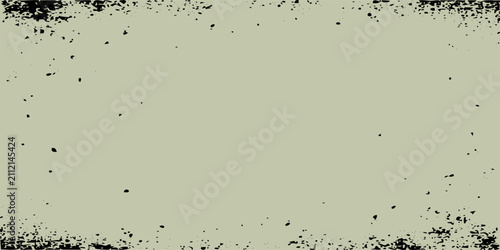 Foto Tactile Aged Paper Grain Overlay with Dark Heavy Borders texture focus titles