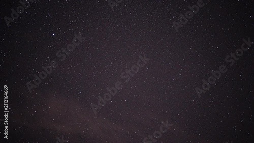 timelapse of night sky