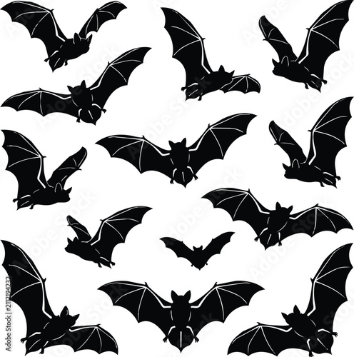 halloween seamless pattern
