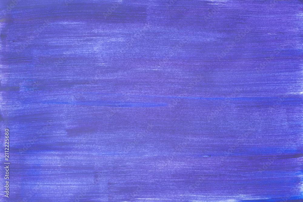 Fototapeta premium Purple Blue Abstract Brush Stroke Texture Painting Background