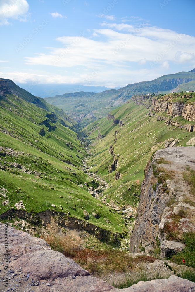 Fototapeta premium Khunzakh Canyon. Dagestan scenery. Russia
