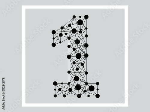Abstract Digital Number One Connectivity Network Design