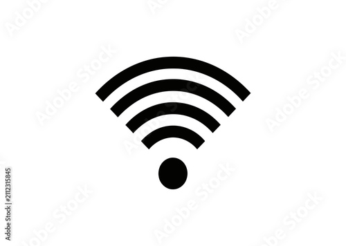 WiFi Internet Signal Icon Vector EPS