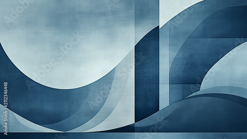 Modern abstract background. Geometric circle and rectangle corporate slide.