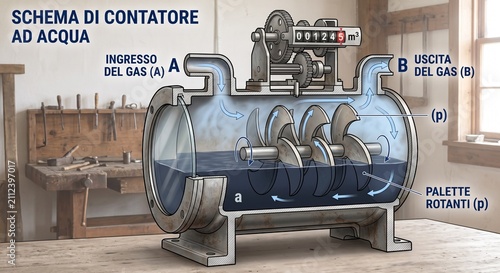 Contatore di gas