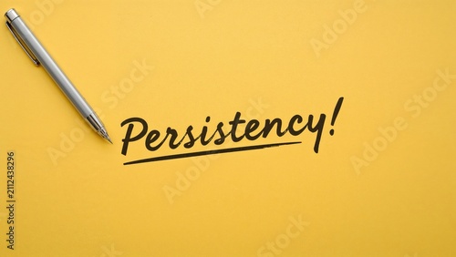 Persistence!