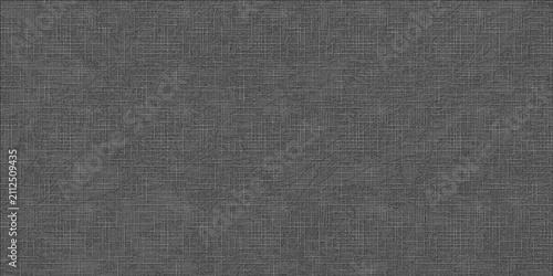Quadro su tela Black Fabric Leather Canvas Texture Background with Dark Textured Textile Surfac