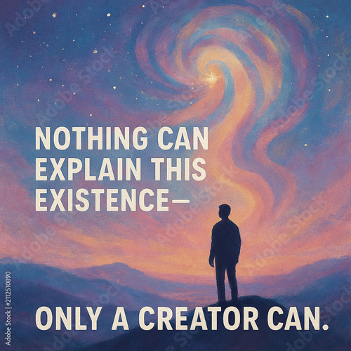 Sufi Poster on Logical and Visual Arguments for the Existence of God
